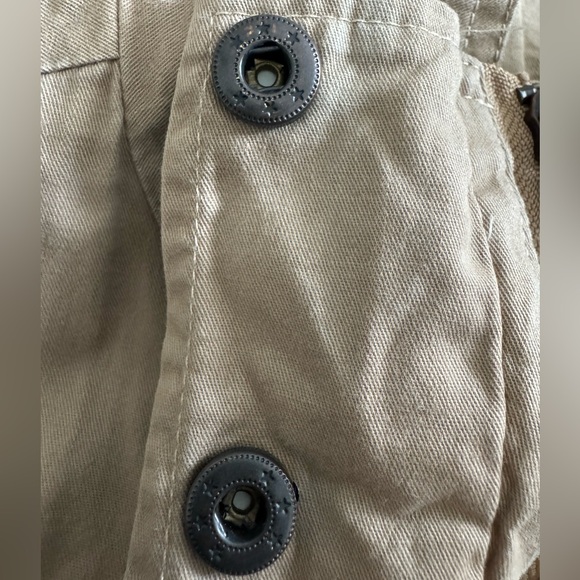 Maralyn & Me Tan Utility Anorak Jacket Women’s Medium | Lightweight - Picture 7 of 8